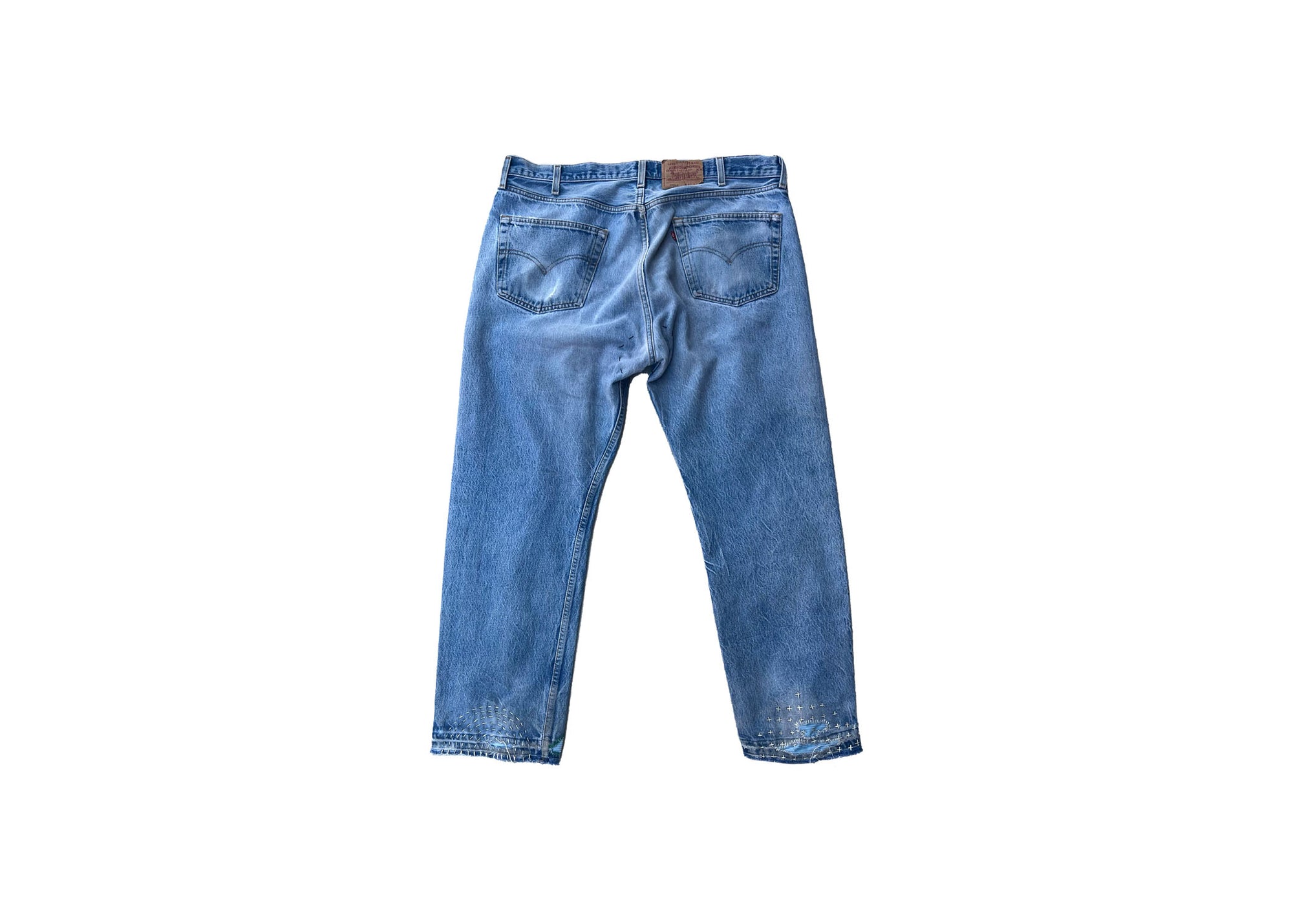 Sashiko Denim Pants