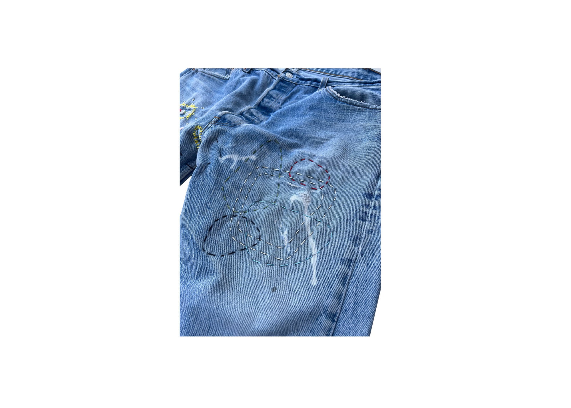 Sashiko Denim Pants