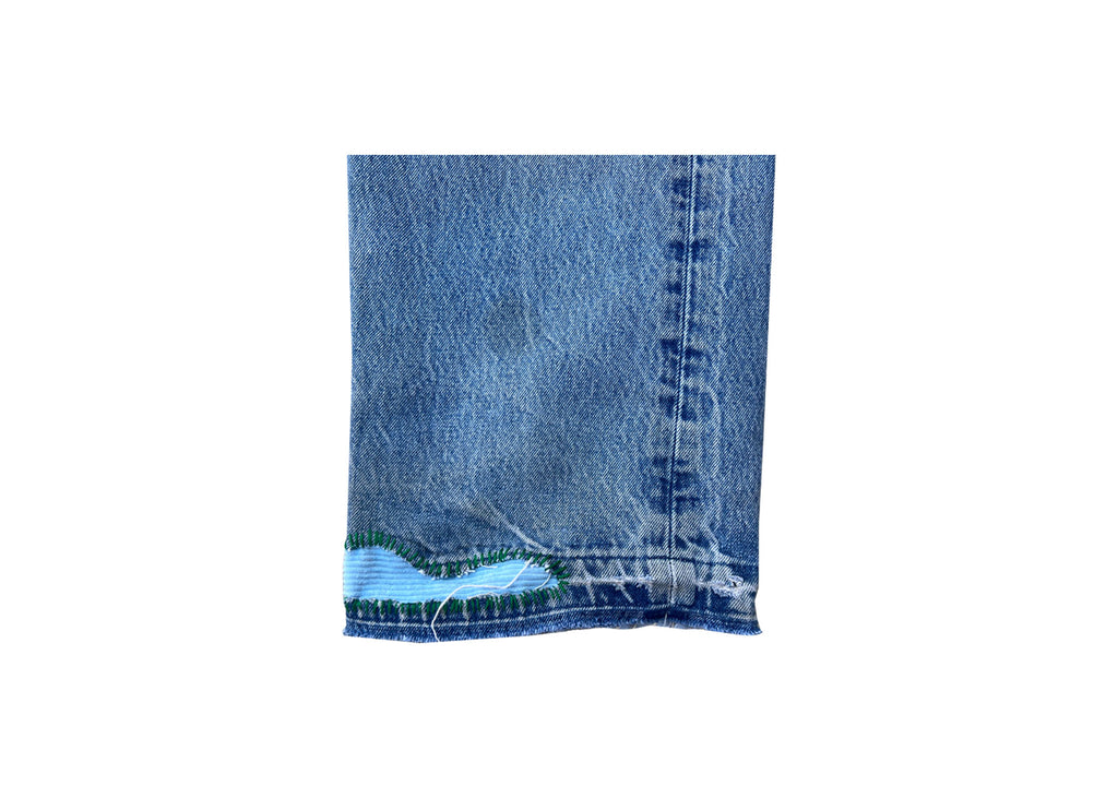 Sashiko Denim Pants